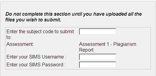 Submit Step 2: Confirmation